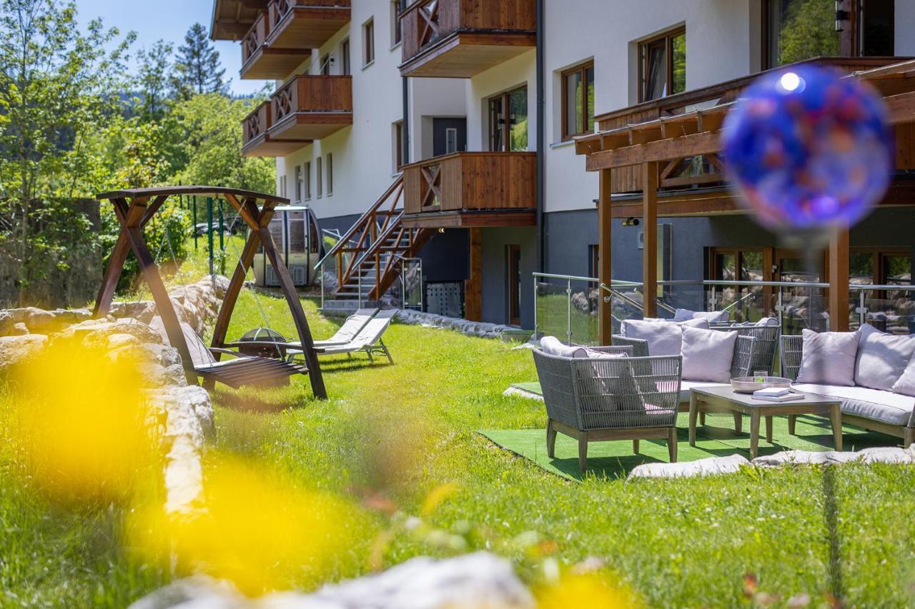 Apart- Und Wellnesshotel Dachsteinresort Russbach am Pass Gschütt Exterior photo