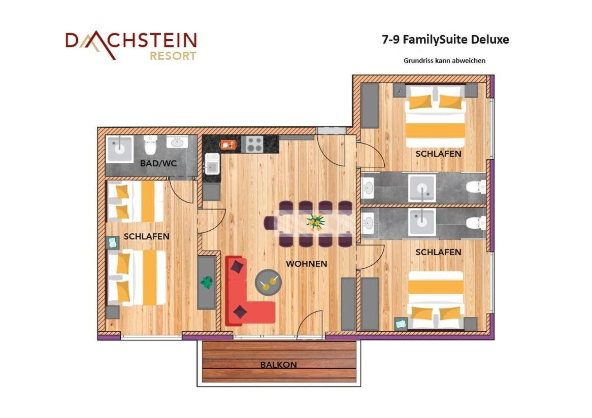 Apart- Und Wellnesshotel Dachsteinresort Russbach am Pass Gschütt Exterior photo