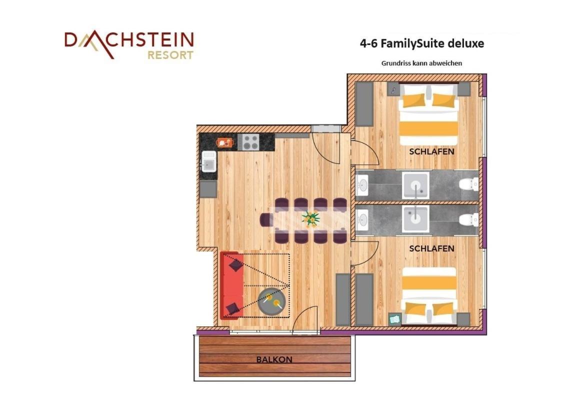 Apart- Und Wellnesshotel Dachsteinresort Russbach am Pass Gschütt Exterior photo