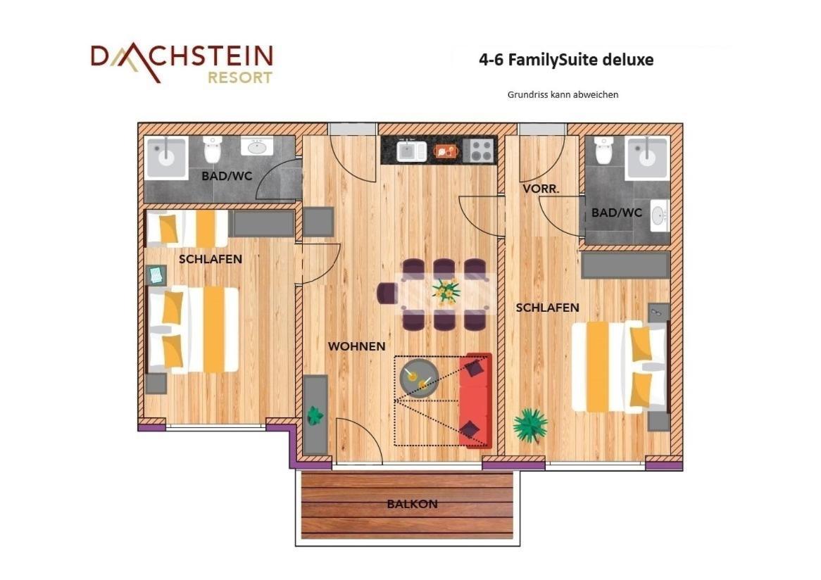 Apart- Und Wellnesshotel Dachsteinresort Russbach am Pass Gschütt Exterior photo